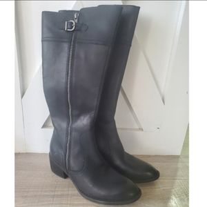 Born Fannar Knee High Boots Black Tall Boots